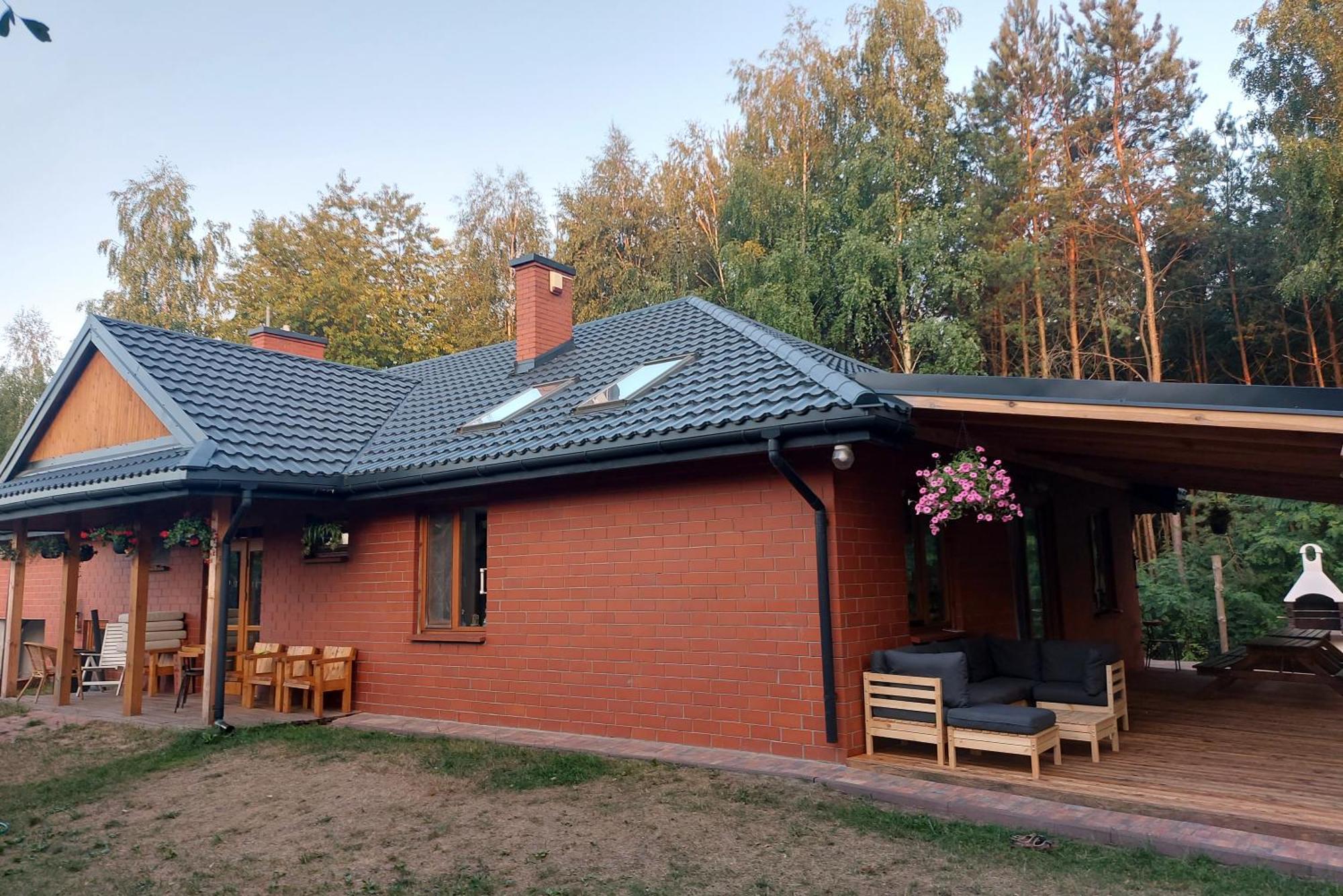 Dom Imprezowy Z Noclegami Dziecinow Exterior photo